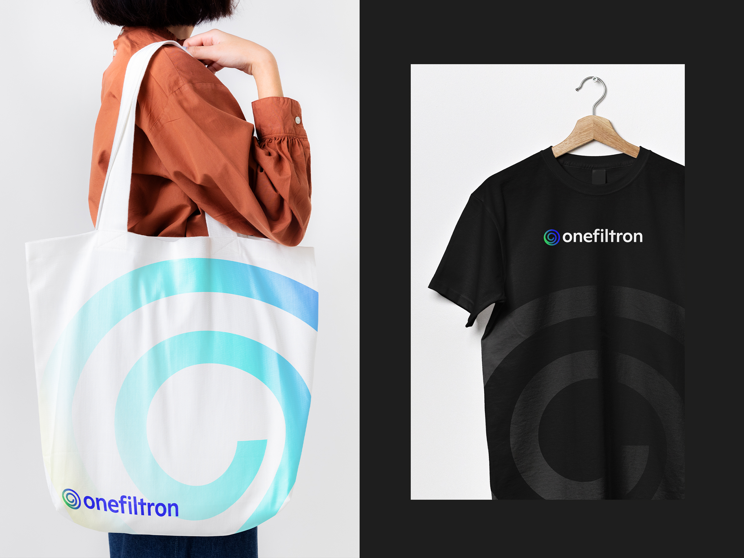 Onefiltron bag and shirt